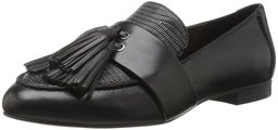 Amazon Brand - The Fix Women's Fabiana Tassel Penny Loafer, Black, 9.5 M US