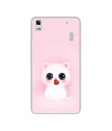 Amazon Brand - Solimo Designer Kitty UV Printed Soft Back Case Mobile Cover for Lenovo K3 Note / A7000