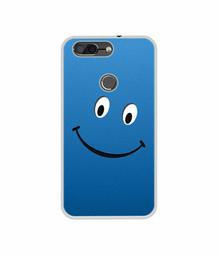 Amazon Brand - Solimo Designer Happy UV Printed Soft Back Case Mobile Cover for InFocus Vision 3 Pro