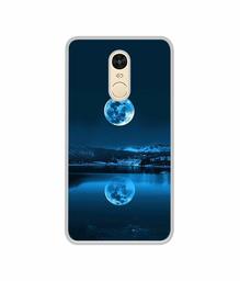 Amazon Brand - Solimo Designer Moon Pattern Print UV Printed Soft Back Case Mobile Cover for Mi Redmi Note 4