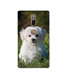 Amazon Brand - Solimo Designer White Dog 3D Printed Hard Back Case Mobile Cover for Lenovo Phab2 Plus