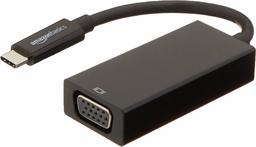 AmazonBasics USB 3.1 Type-C to VGA Adapter - Black, 5-Pack (Renewed)