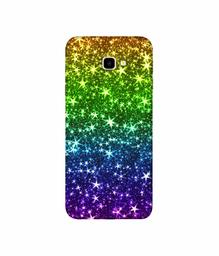 Amazon Brand - Solimo Designer Multicolor Stars 3D Printed Hard Back Case Mobile Cover for Samsung Galaxy J4 Plus