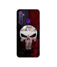 Amazon Brand - Solimo Designer Punisher Skull 3D Printed Hard Back Case Mobile Cover for Realme 5 Pro