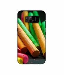 Amazon Brand - Solimo Designer Multicolor WaxColor 3D Printed Hard Back Case Mobile Cover for Samsung Galaxy S8 Plus