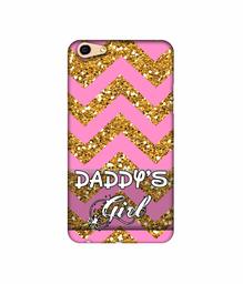 Amazon Brand - Solimo Designer Daddy's Girl 3D Printed Hard Back Case Mobile Cover for Oppo F3