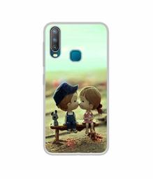 Amazon Brand - Solimo Designer Love Couples Pattern UV Printed Soft Back Case Mobile Cover for Vivo U10