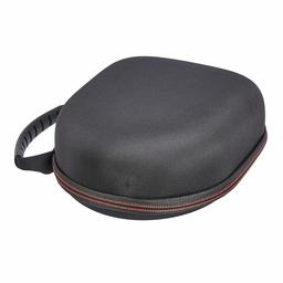 AmazonBasics Hard Headphone Carrying Case - Compatible with Audio-Technica Headphones, Black, 7.3