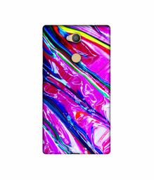 Amazon Brand - Solimo Designer Oil Color 3D Printed Hard Back Case Mobile Cover for Sony Xperia L2