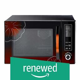 (Renewed) AmazonBasics 30 L Convection Microwave (Black)