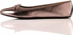 find. Simple Ballerine Punta Chiusa, Silber Silver), 38 EU