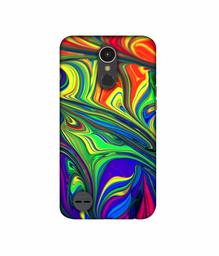 Amazon Brand - Solimo Designer Mash Painting 3D Printed Hard Back Case Mobile Cover for LG K10 (2017)