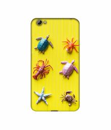 Amazon Brand - Solimo Designer Sea Animals 3D Printed Hard Back Case Mobile Cover for Vivo Y66