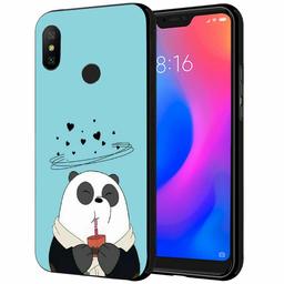 Amazon Brand - Solimo Designer Bear Printed Hard Back Case Mobile Cover for Xiaomi Redmi 6 Pro (D1288)