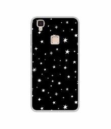 Amazon Brand - Solimo Designer Sperking Stars UV Printed Soft Back Case Mobile Cover for Vivo V3