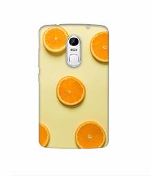 Amazon Brand - Solimo Designer Orange Texture 3D Printed Hard Back Case Mobile Cover for Lenovo Vibe X3