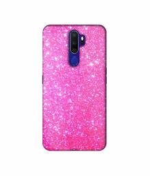 Amazon Brand - Solimo Designer Pink Sparkle 3D Printed Hard Back Case Mobile Cover for Oppo A9 (2020)