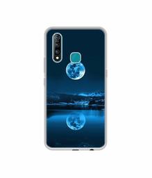 Amazon Brand - Solimo Designer Moon Pattern Print UV Printed Soft Back Case Mobile Cover for Vivo Z1 Pro