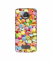 Amazon Brand - Solimo Designer Candies 3D Printed Hard Back Case Mobile Cover for Moto Z2 Play