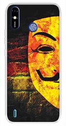 Amazon Brand - Solimo Designer Multicolor Halloween Abstract Printed Soft Back Case Mobile Cover for Tecno Spark Go Plus