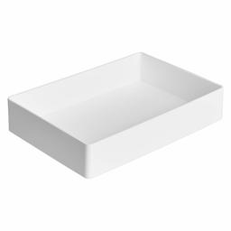 AmazonBasics Plastic Organizer - Accessory Tray, White