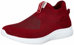 Bourge Women's Micam-114 Red Walking Shoes-4 UK (36 EU) (5 US) (Micam-114-04)