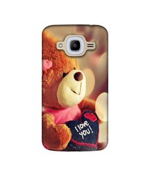 Amazon Brand - Solimo Designer Teddy Bear UV Printed Soft Back Case Mobile Cover for Samsung Galaxy J2 (2016)