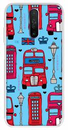 Amazon Brand - Solimo Designer Multicolor Bus Blue Pattern Printed Soft Back Case Mobile Cover for Poco X2 / Xiaomi Redmi K30