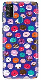 Amazon Brand - Solimo Designer Donuts 3D Printed Hard Back Case Mobile Cover for Samsung Galaxy M21 / M30s