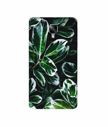 Amazon Brand - Solimo Designer Leaf Imperation 3D Printed Hard Back Case Mobile Cover for OnePlus 3 / OnePlus 3T