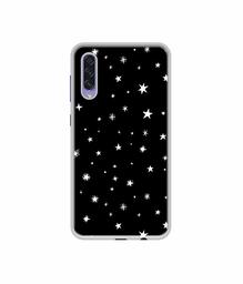 Amazon Brand - Solimo Designer Sperking Stars UV Printed Soft Back Case Mobile Cover for Samsung Galaxy A50s