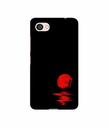 Amazon Brand - Solimo Designer Red Moon 3D Printed Hard Back Case Mobile Cover for Xiaomi Redmi Y1 Lite