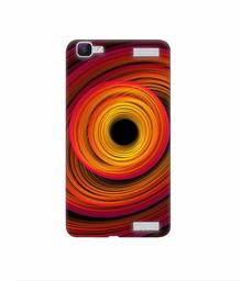 Amazon Brand - Solimo Designer Circle Patternn 3D Printed Hard Back Case Mobile Cover for Vivo V1 Max