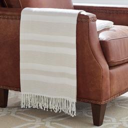 Stone & Beam Transitional Striped Throw Blanket