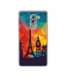 Amazon Brand - Solimo Designer Colored Paris UV Printed Soft Back Case Mobile Cover for Huawei Honor 6X