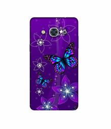 Amazon Brand - Solimo Designer Butterflies 3D Printed Hard Back Case Mobile Cover for Samsung Galaxy J3 Pro