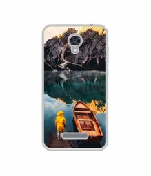 Amazon Brand - Solimo Designer Lake View UV Printed Soft Back Case Mobile Cover for Panasonic Eluga i2 Active