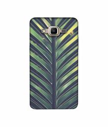 Amazon Brand - Solimo Designer Leaf Texture 3D Printed Hard Back Case Mobile Cover for Samsung Galaxy J2 Prime