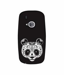 Amazon Brand - Solimo Designer Panda Illustrator 3D Printed Hard Back Case Mobile Cover for Nokia 3310