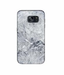 Amazon Brand - Solimo Designer Grayish Marble 3D Printed Hard Back Case Mobile Cover for Samsung Galaxy S7 Edge