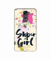 Amazon Brand - Solimo Designer Super Girl 3D Printed Hard Back Case Mobile Cover for LG Stylus 2