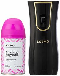 Amazon Brand - Solimo Automatic Air Freshener Kit - 250 ml (Rose Petal)