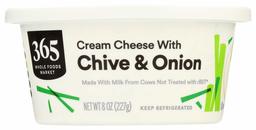 365 by Whole Foods Market, Cream Cheese with Chive & Onion, 8 Ounce