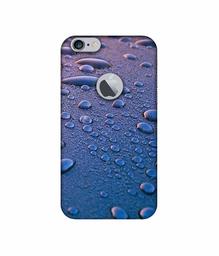 Amazon Brand - Solimo Designer Water Drops UV Printed Soft Back Case Mobile Cover for Apple iPhone 6 Plus / 6S Plus (Logo Cut)