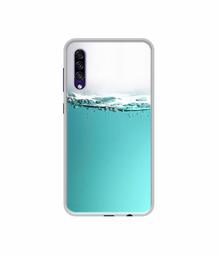 Amazon Brand - Solimo Designer Half Fill UV Printed Soft Back Case Mobile Cover for Samsung Galaxy A30s