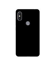 Amazon Brand - Solimo Designer Solid Black 3D Printed Hard Back Case Mobile Cover for Mi Redmi Y2