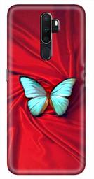 Amazon Brand - Solimo Designer Butterfly Design 3D Printed Hard Back Case Mobile Cover for Oppo A9 (2020)