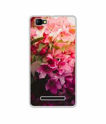 Amazon Brand - Solimo Designer Blossom Weather UV Printed Soft Back Case Mobile Cover for Lyf C459