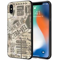 Amazon Brand - Solimo Designer Here We Go Travel Printed Hard Back Case Mobile Cover for Apple iPhone Xs Max (D1191)