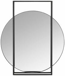 Amazon Brand – Rivet Modern Geometric Framed Hanging Mirror, 23.75